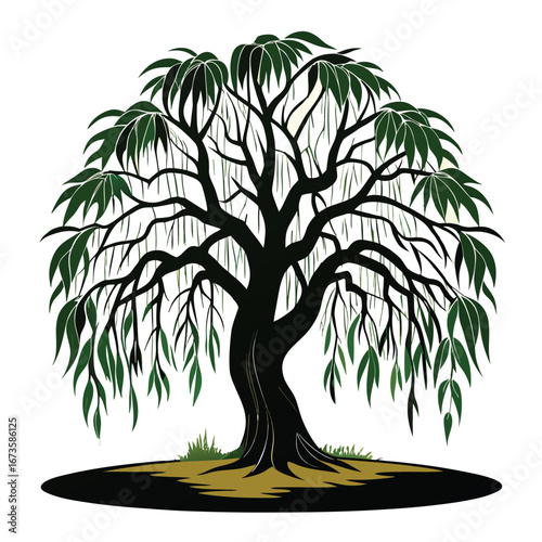 vintage tree sublimetion