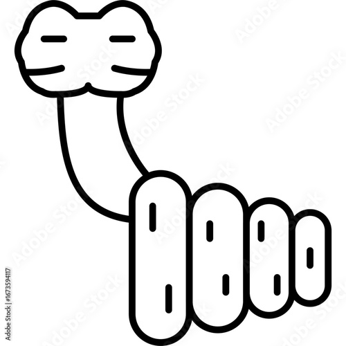 Snake Icon Vector Element