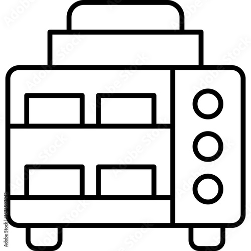 Sterilizer Icon Vector Element