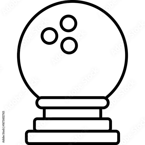 Fortune Teller Icon Vector Element