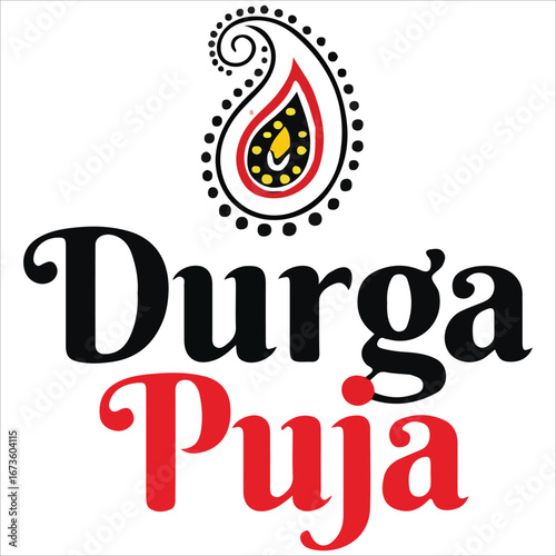 durga puja typography,Durga Puja festival typography designs,Collection of stylized durga maa faces with trident and text happy durga puja,