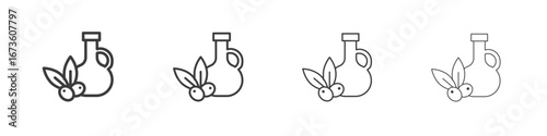 Olive oil icon symbol. Vector isolated illustration.
