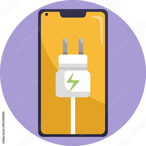 A device used to recharge a phone’s battery.