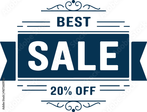 sale sign vector illustration