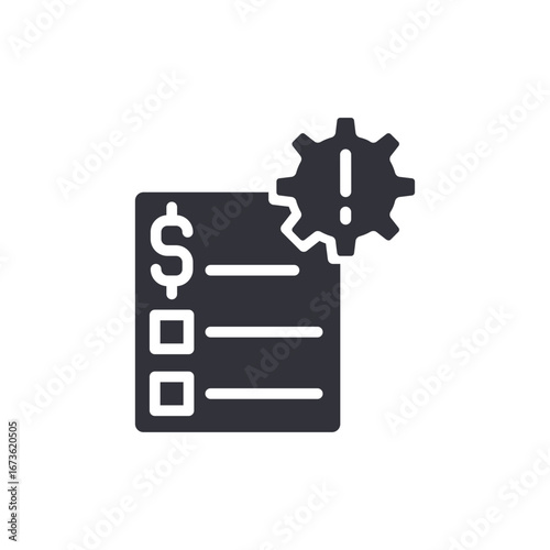 Financial Adjustment Error Displaying A Cost Alert On A Standard Business Document