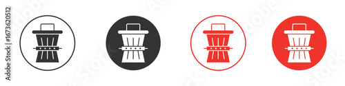 Waste reduction icon symbol for your website design, logo, app, UI.