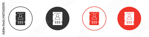 Wanted icon symbol for your website design, logo, app, UI.