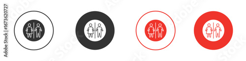 Toilet icon symbol for your website design, logo, app, UI.