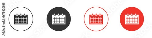 Table calendar icon symbol for your website design, logo, app, UI.