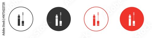 Mascara icon symbol for your website design, logo, app, UI.