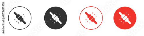 Herniated disc icon symbol for your website design, logo, app, UI.