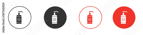 Baby shampoo icon symbol for your website design, logo, app, UI.
