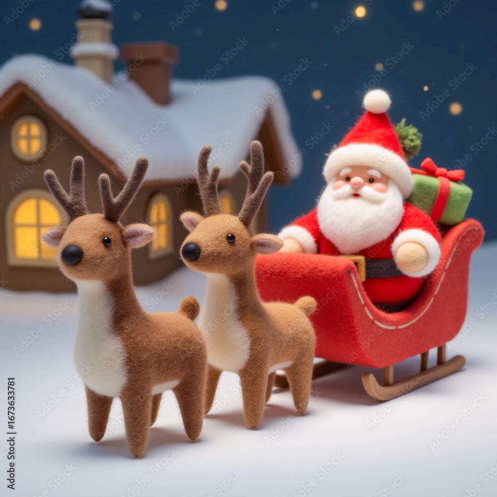 Fototapeta premium クリスマス | Christmas Generative AI