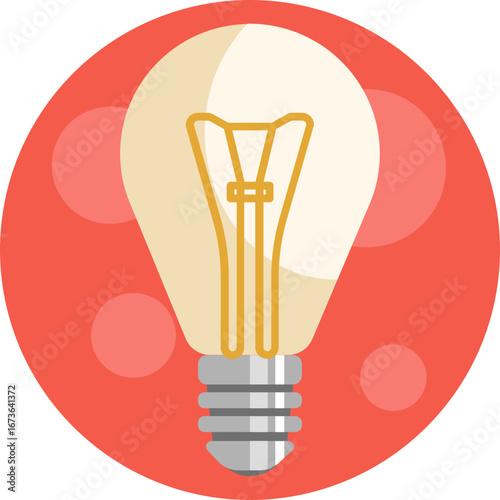 A classic light bulb representing illumination or ideas.