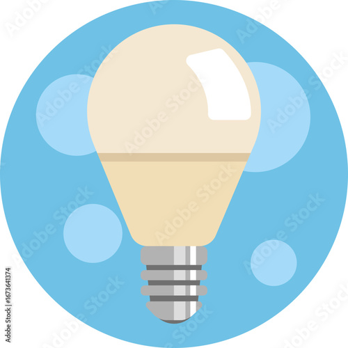 A classic light bulb representing illumination and ideas.