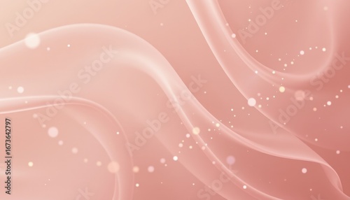 powdery rose fade theme with muted blush with warm beige, muted rosy mist overlay, transparent glowing dots, angled soft fade, powdery and pastel