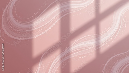 powdery rose fade theme with soft rose with ivory white, diagonal rose to cream sweep, powdery mist flecks, soft focus powder mist, soothing and tender