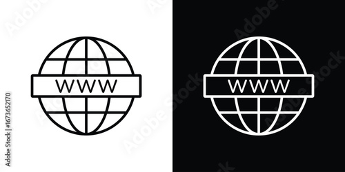 Website icon Illustration. Vector Graphic. EPS 10
