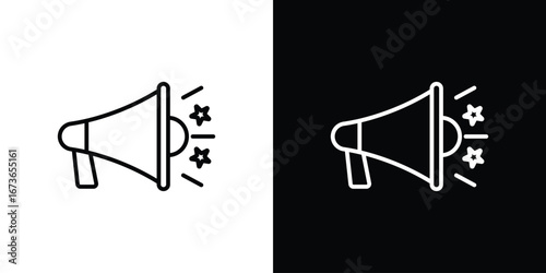 Promotion icon Illustration. Vector Graphic. EPS 10