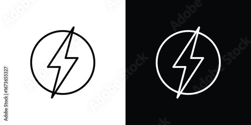 Power icon Illustration. Vector Graphic. EPS 10