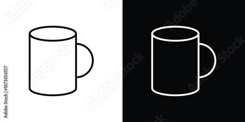 Mug icon Illustration. Vector Graphic. EPS 10