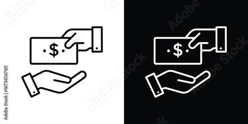 loan icon Illustration. Vector Graphic. EPS 10