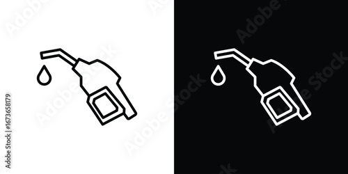Fuel icon Illustration. Vector Graphic. EPS 10