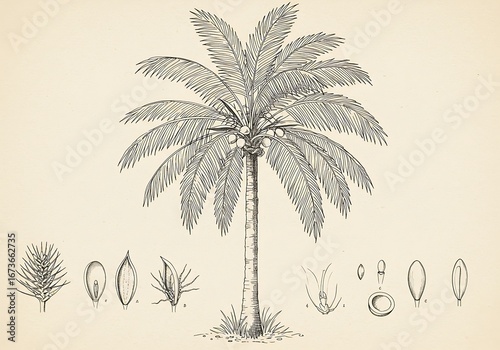 Botanical Reverie: Coconut Palm