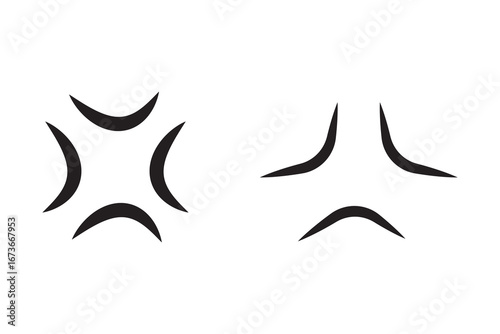 angry symbol