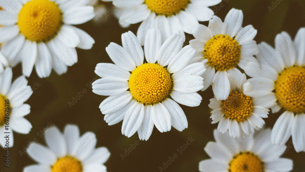 Obraz premium Chamomile background