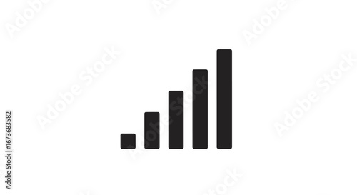 Black Signal Strength Bars Indicating Connectivity Levels. Free Download Black Signal Strength Bars Indicating Connectivity Levels. - GFXLoad