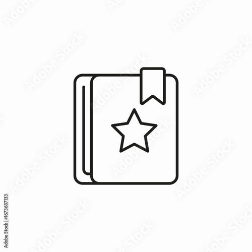 favorite bookmarks folder icon sign vector