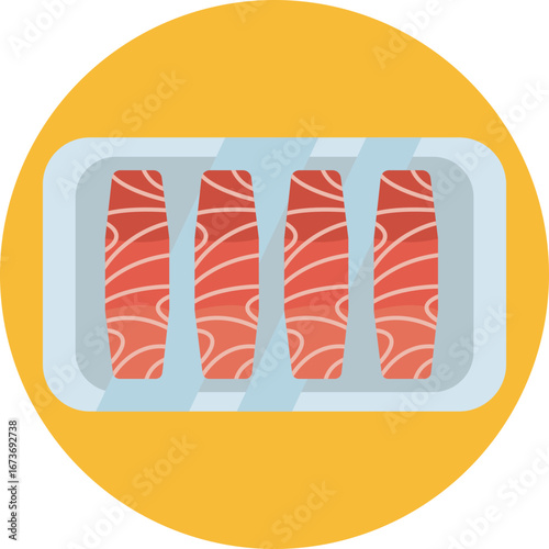 Illustration of a tuna, commonly used in culinary and fishing contexts.