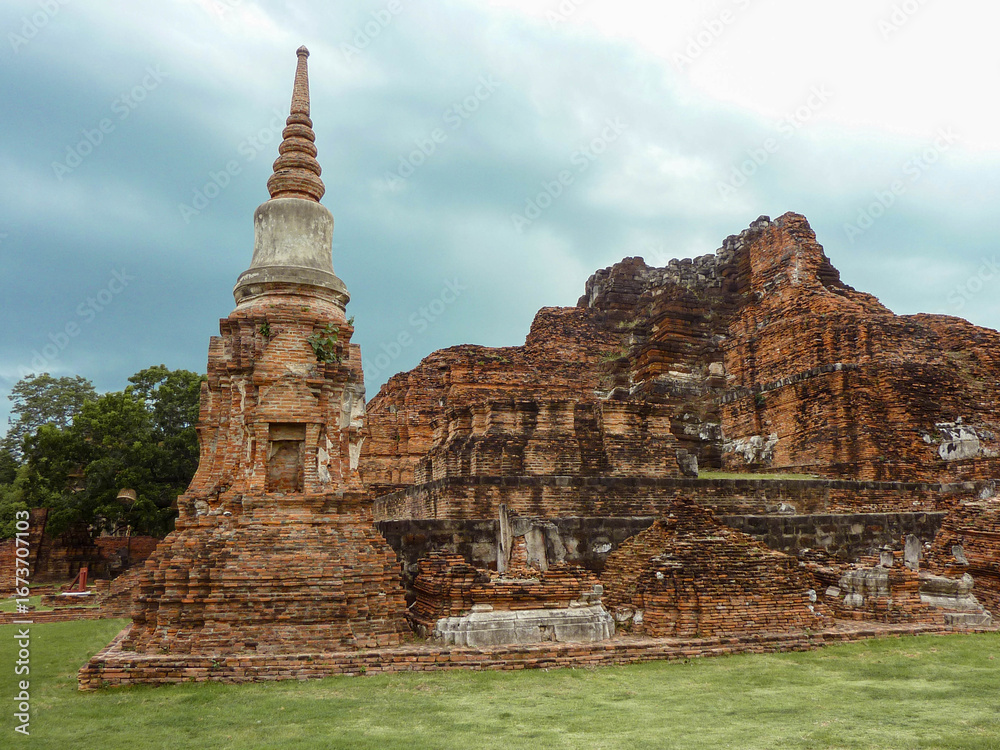 Fototapeta premium wat phra si sanphet ayutthaya thailand
