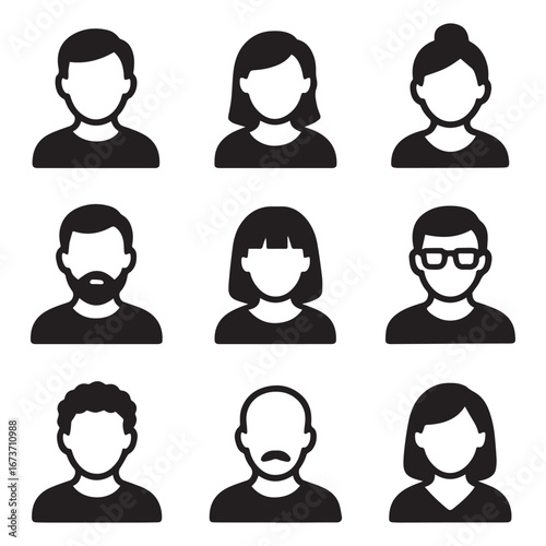 avatar ico pack minimalist