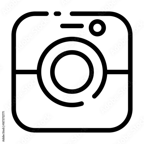 Camera lens icon