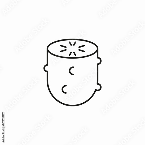 ginger root icon icon sign vector