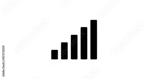 Black Signal Strength Bars Indicating Connectivity Levels. Free Download Black Signal Strength Bars Indicating Connectivity Levels. - GFXLoad