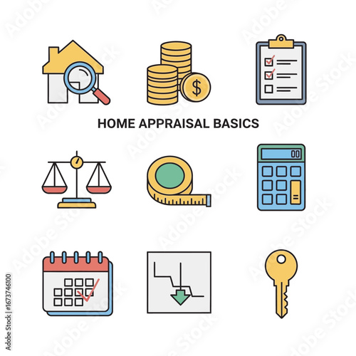 Home inspection tools suggest property value appraisal basics background