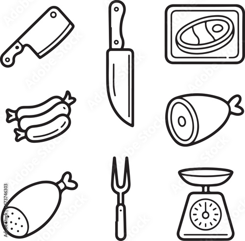Meat Cuts, Preparation Tools, and Kitchen Essentials