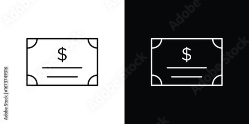 Bonds icons. simple, stroke, black icons