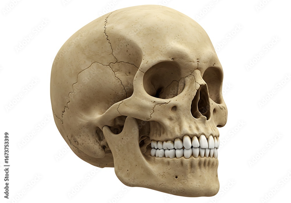 Obraz premium Bone's Silent Gaze
