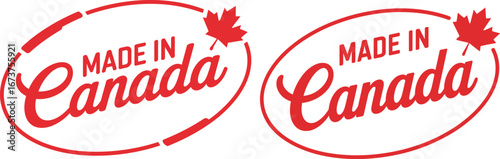 Made in Canada Oval Seal