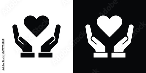 Selfcare icon symbol logo. Graphic template.