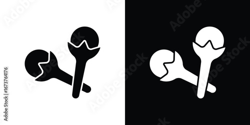 Cloves icon symbol logo. Graphic template.