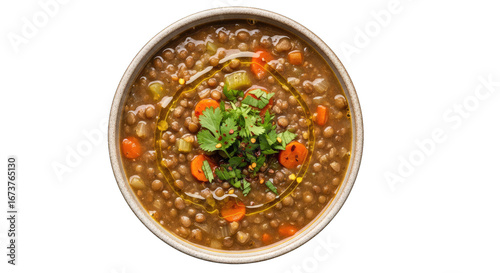 warm lentil soup a comforting bowl of hearty goodness, perfect for chilly evenings