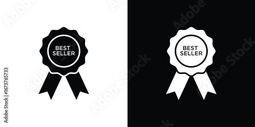 Best seller icon symbol logo. Graphic template.