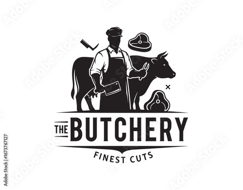 design for a butchery logo

