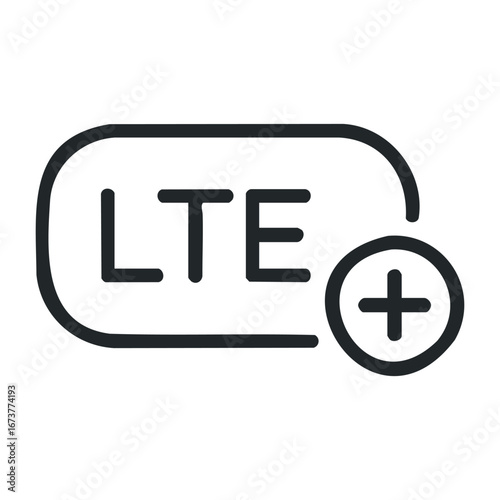 Exploring high-speed lte technology innovations global tech hub infographic digital landscape overhead view connectivity concept. Outline vector illustration