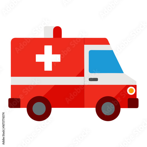 first aid kit isolated